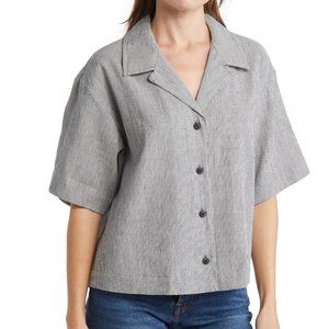 RAG & BONE - Stripe Short Sleeve Butten Up Shirt BRAND NEW!!!